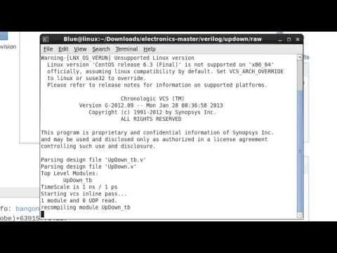 Video thumbnail: Synopsys VCS on CentOS