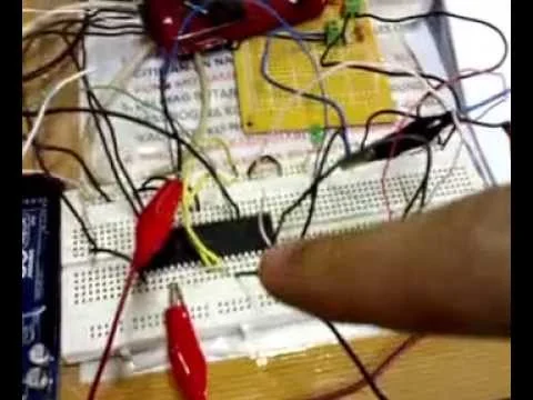 Video thumbnail: An ultrasonic sensor with a PIC microcontroller