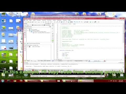 Video thumbnail: A Verilog workflow with Xilinx tools
